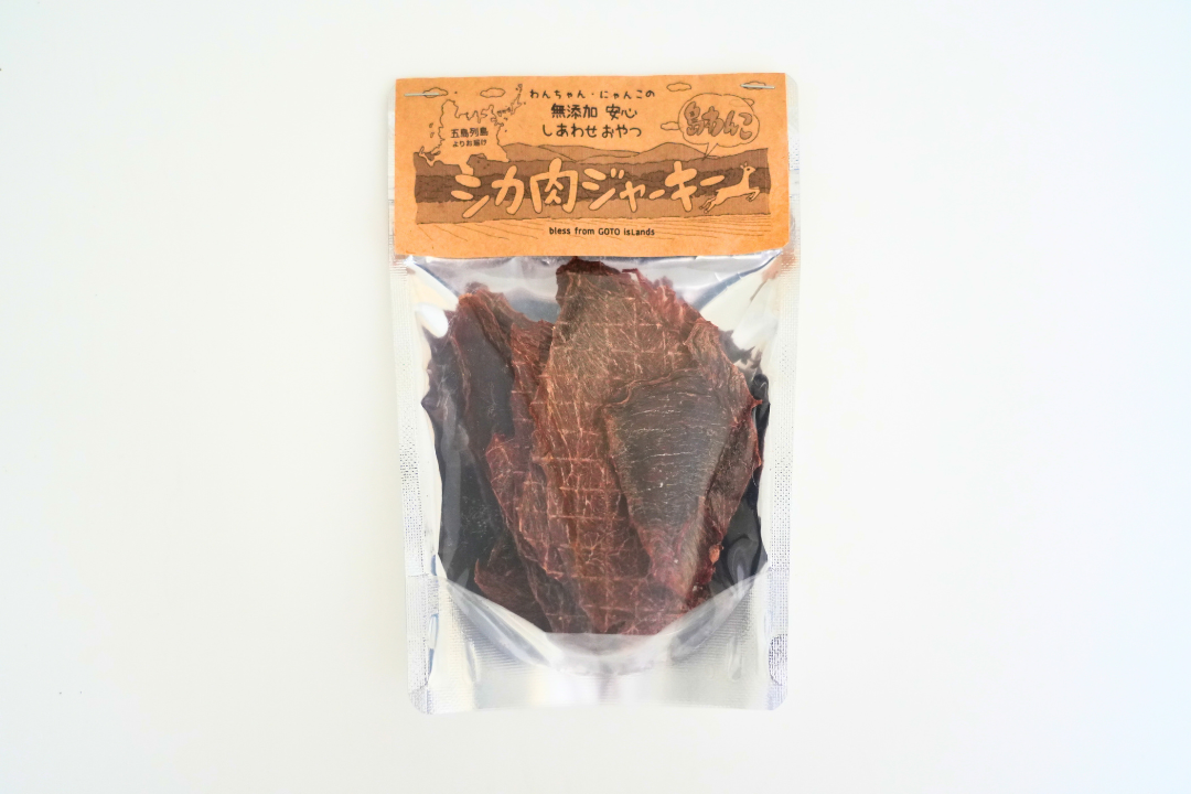 姫ちゃんです！ミンチジャーキー×10。背筋ロング×2袋　けんこう骨M×1袋 長崎】島わんこ シカ肉ジャーキー – 長崎土産いろはや