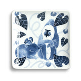 【長崎】波佐見焼　Natural69　染付古波佐見　正角皿S