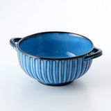 【長崎】波佐見焼　利左エ門　蒼鎬　スープ碗