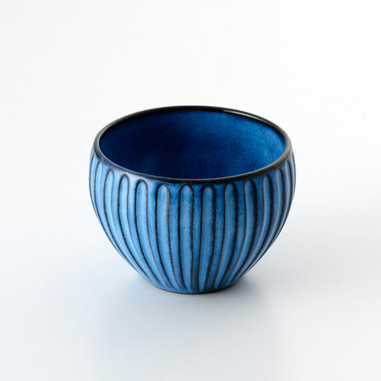 【長崎】波佐見焼　利左エ門　蒼鎬　つぼつぼ（大）