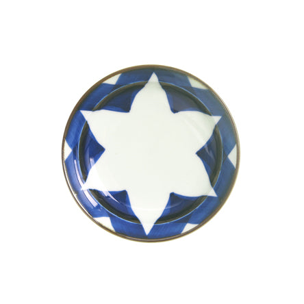 【長崎】波佐見焼　Natural69　焦がし呉須　３寸皿