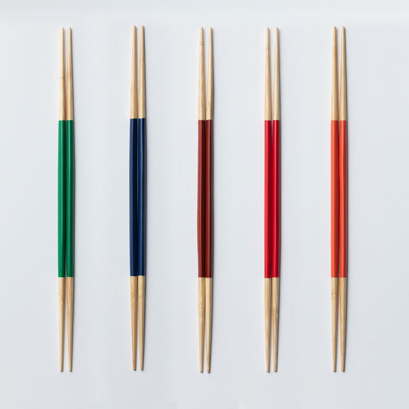 【熊本】ヤマチク 白竹三角両研取箸