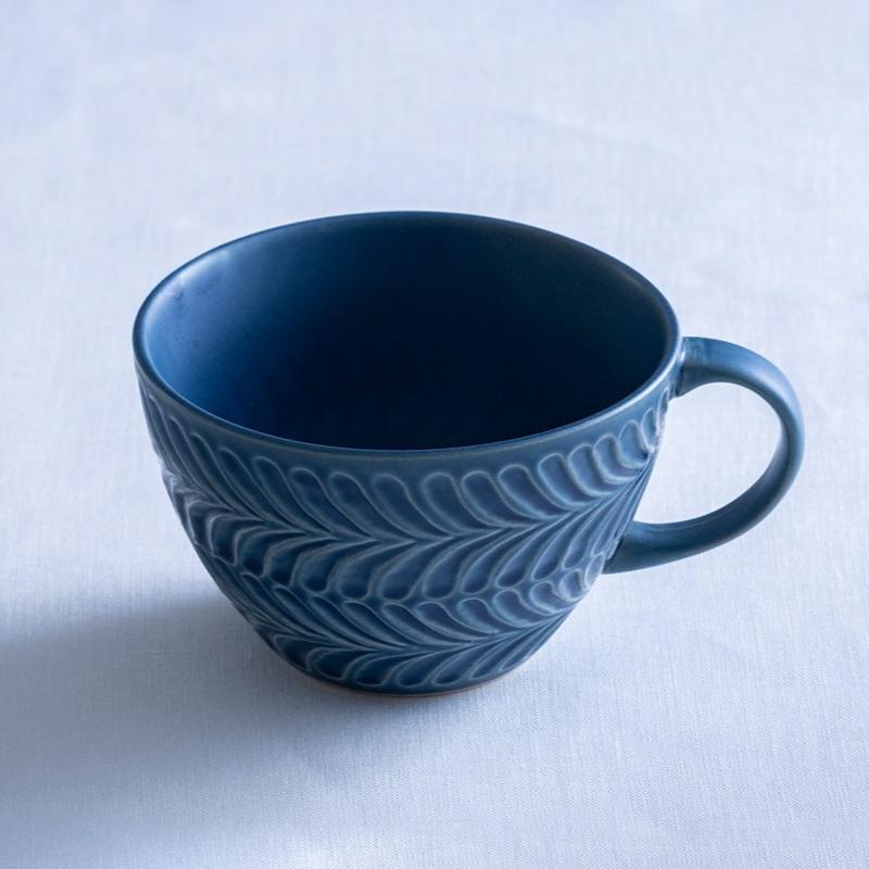 【長崎】波佐見焼　翔芳窯　ローズマリー　スープマグ