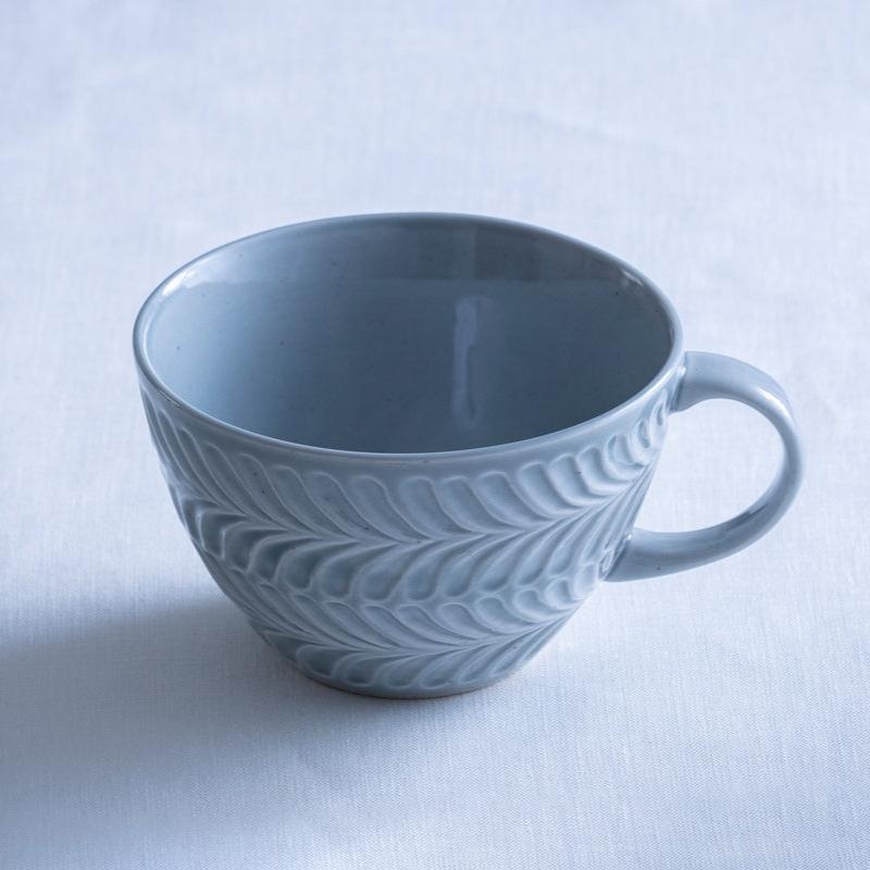 【長崎】波佐見焼　翔芳窯　ローズマリー　スープマグ