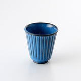 【長崎】波佐見焼　利左エ門　蒼鎬　コップ（小）