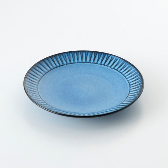 【長崎】波佐見焼　利左エ門　蒼鎬　フルーツ皿