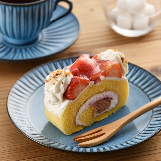 【長崎】波佐見焼　利左エ門　蒼鎬　フルーツ皿