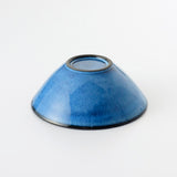 【長崎】波佐見焼　利左エ門　蒼鎬　反ボウル小