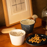 【長崎】波佐見焼　アイユー　ORIME　そば猪口　ブラウン