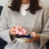 【長崎】波佐見焼　Natural69　焦がし呉須　５寸皿