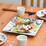 【長崎】波佐見焼　Natural69　cocomarine　正角皿