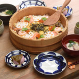 【長崎】波佐見焼　Natural69　焦がし呉須　５寸皿