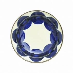 【長崎】波佐見焼　Natural69　焦がし呉須　５寸皿