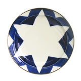 【長崎】波佐見焼　Natural69　焦がし呉須　６寸皿