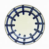 【長崎】波佐見焼　Natural69　焦がし呉須　６寸皿