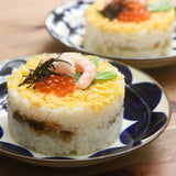 【長崎】波佐見焼　Natural69　焦がし呉須　６寸皿