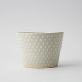 【長崎】波佐見焼　アイユー　ORIME　そば猪口　ホワイト