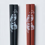 【熊本】ヤマチク　和柄竹箸23cm