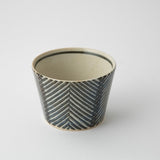 【長崎】波佐見焼　アイユー　ORIME　そば猪口　ブラウン