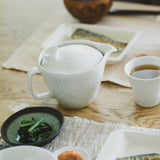 【長崎】波佐見焼　アイユー　ORIME　ポット(大)