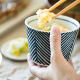 【長崎】波佐見焼　アイユー　ORIME　そば猪口　ブラウン