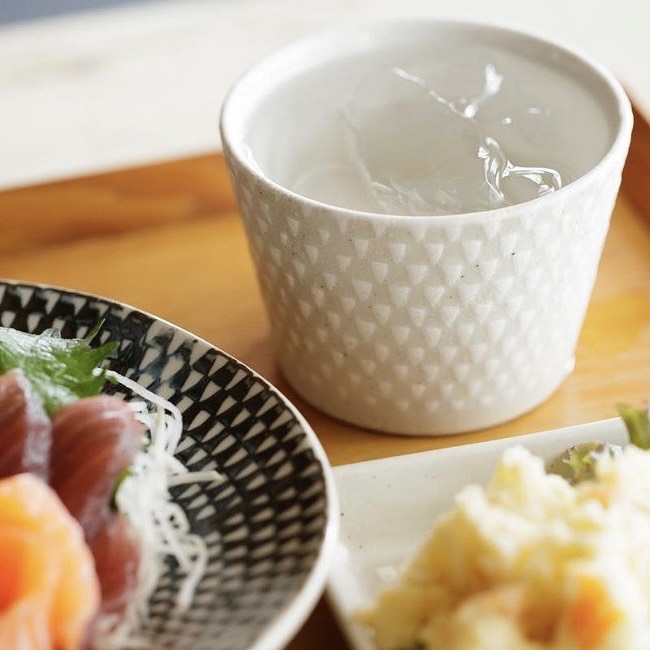 【長崎】波佐見焼　アイユー　ORIME　そば猪口　ブラウン