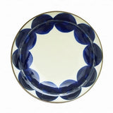 【長崎】波佐見焼　Natural69　焦がし呉須　６寸皿