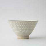 【長崎】波佐見焼　アイユー　ORIME　茶碗　ホワイト