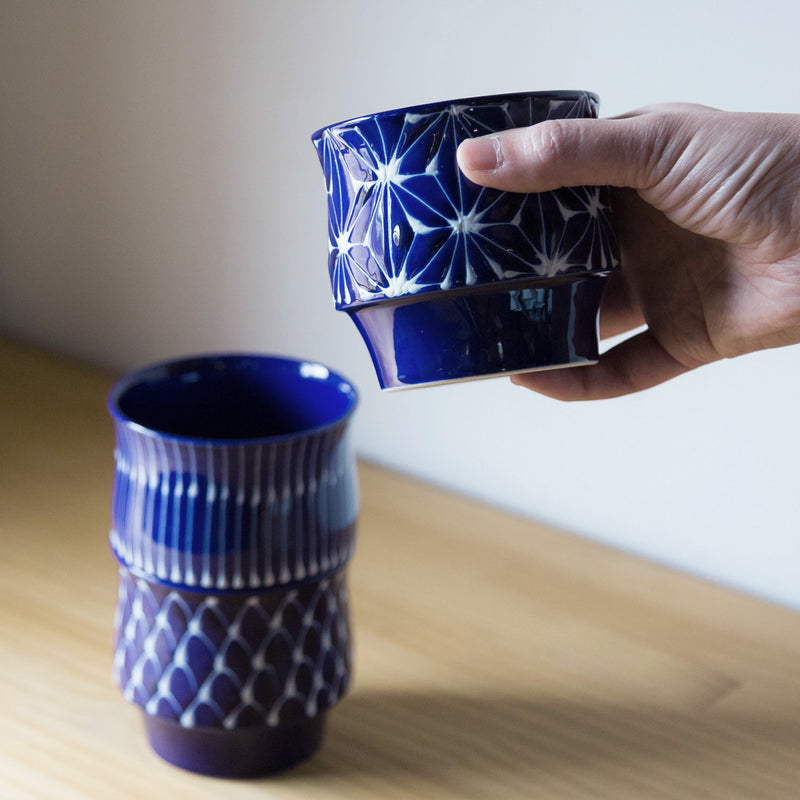 【長崎】波佐見焼　西海陶器　琉璃　スタックカップ