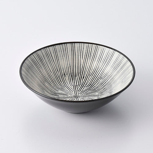 【長崎】波佐見焼　利左エ門　SEN彫　反ボウル中