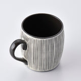 【長崎】波佐見焼　利左エ門　SEN彫　マグカップ（タイコ）