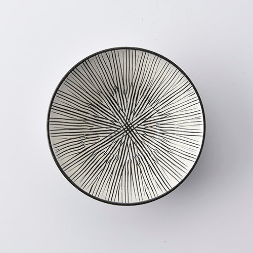 【長崎】波佐見焼　利左エ門　SEN彫　反ボウル小