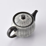 【長崎】波佐見焼　利左エ門　SEN彫　ミニポット（網付）