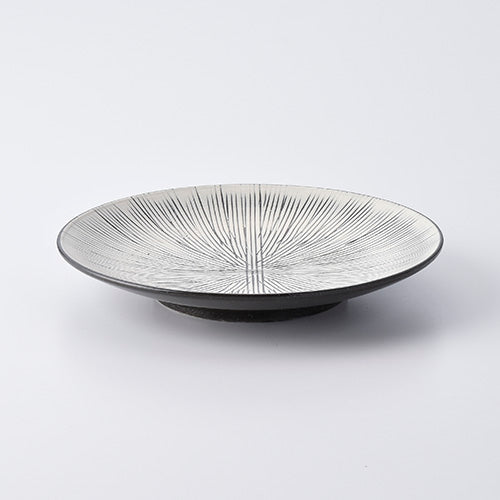 【長崎】波佐見焼　利左エ門　SEN彫　８寸皿